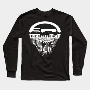 Scan 7 United - The Resistance (white) Long Sleeve T-Shirt